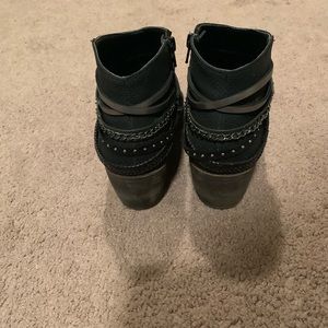 booties with an elegant flare